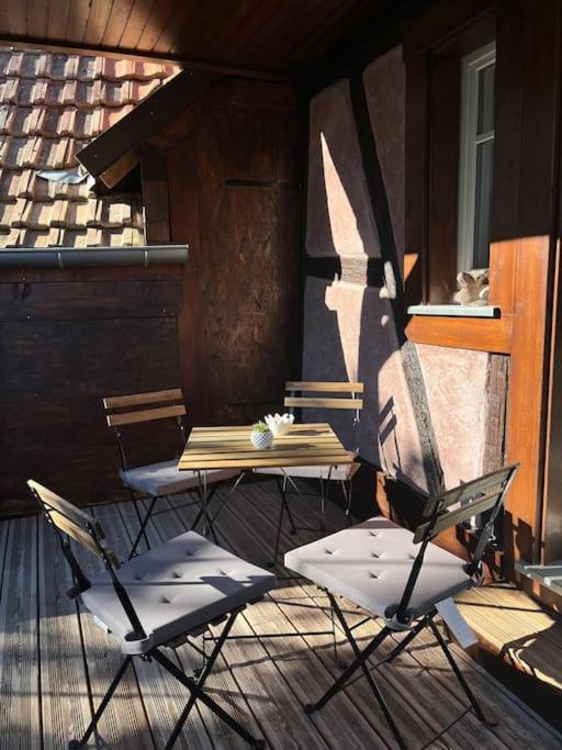 Doux Refuge Avec Terrasse Parking Gratuit Beblenheim Exterior foto