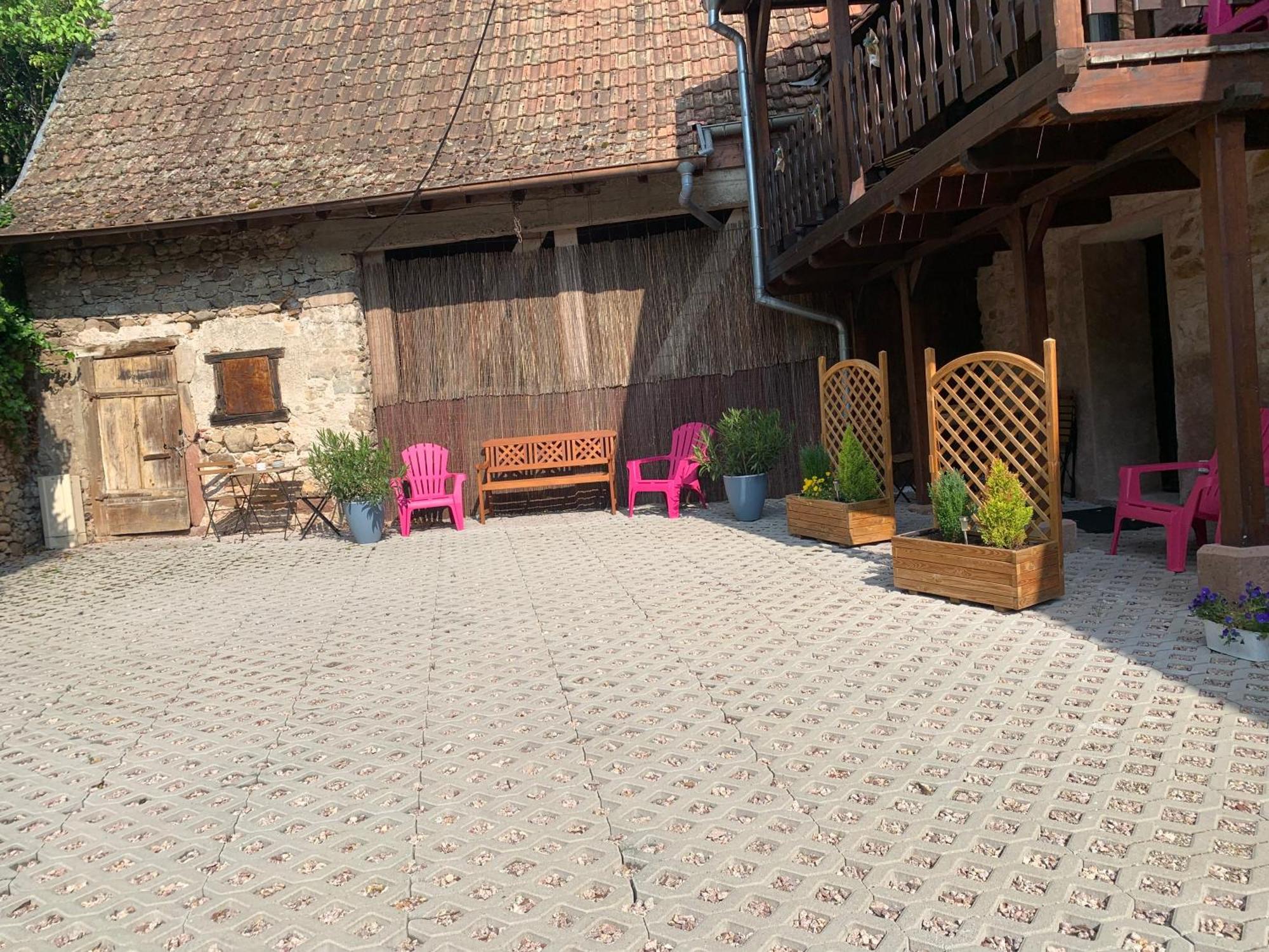Doux Refuge Avec Terrasse Parking Gratuit Beblenheim Exterior foto
